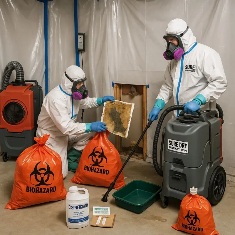 Contaminated Water Handling Protocols process in Dillon, SC